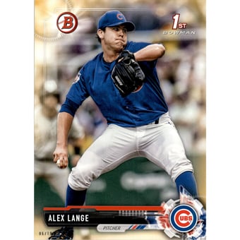 2017 Bowman Draft 5x7 Gold #BD32 Alex Lange
