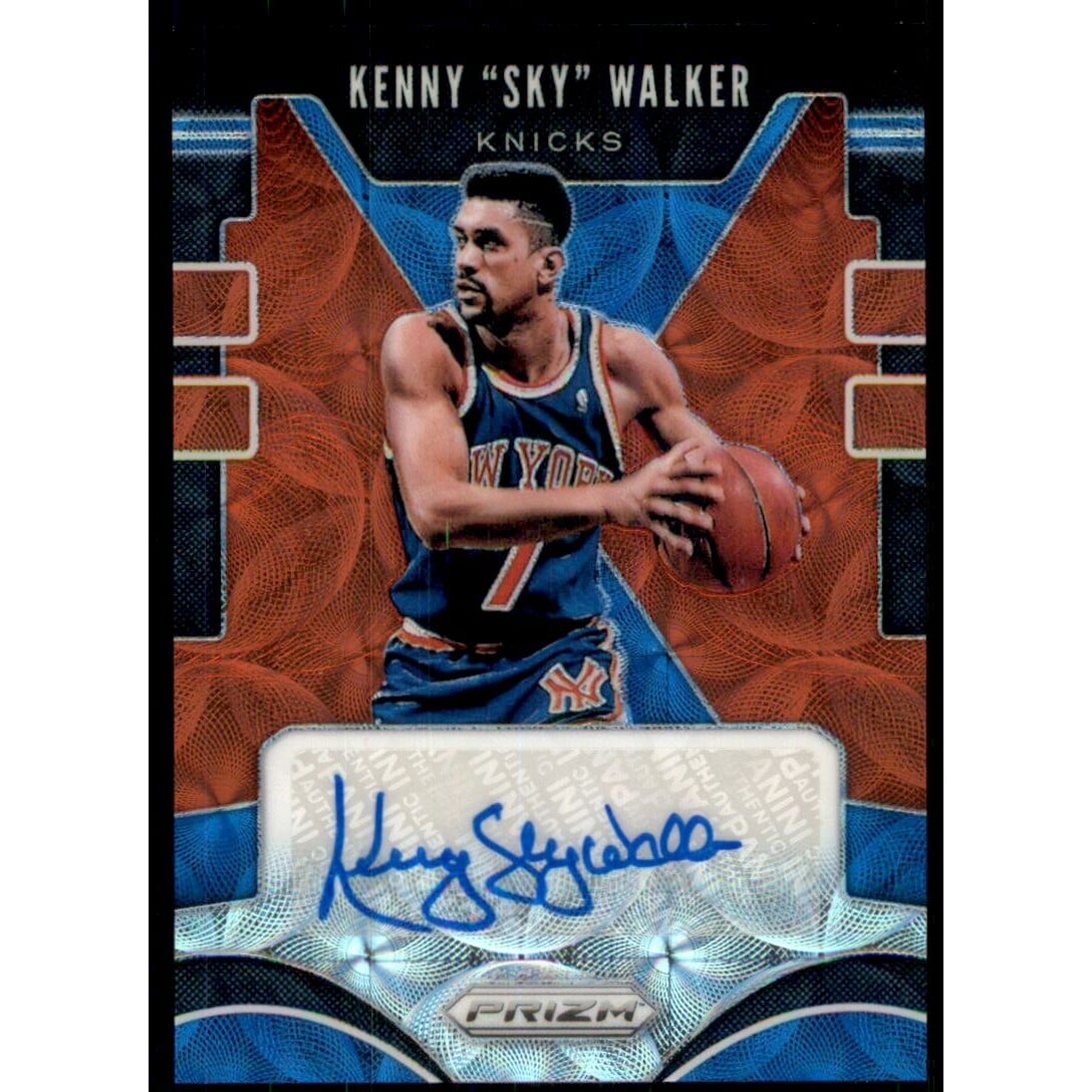 2019-20 Panini Prizm Signatures Prizms Choice #35 Kenny Walker. rookie card picture