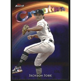 2025 Finest Creators Purple Refractors #C6 Jackson Jobe