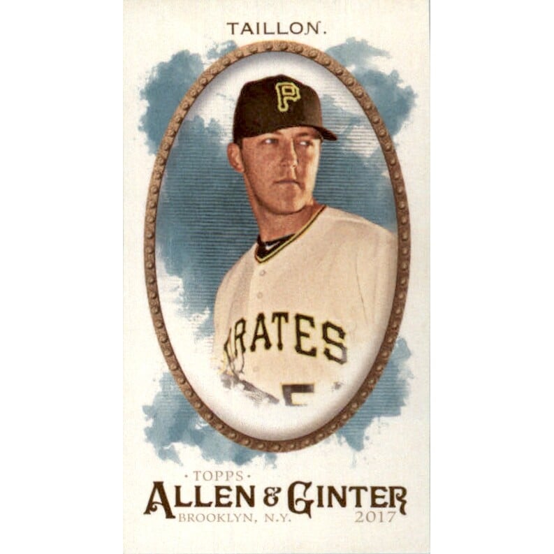 2017 Topps Allen and Ginter Mini Brooklyn Back #239 Jameson Taillon. rookie card picture