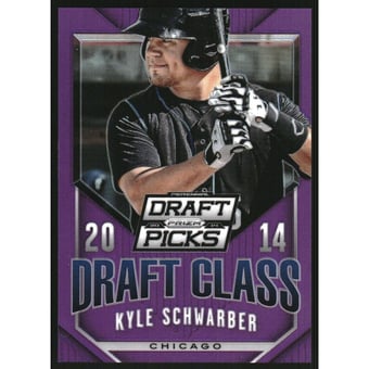 2014 Panini Prizm Perennial Draft Picks Draft Class Prizms Purple #3 Kyle Schwarber