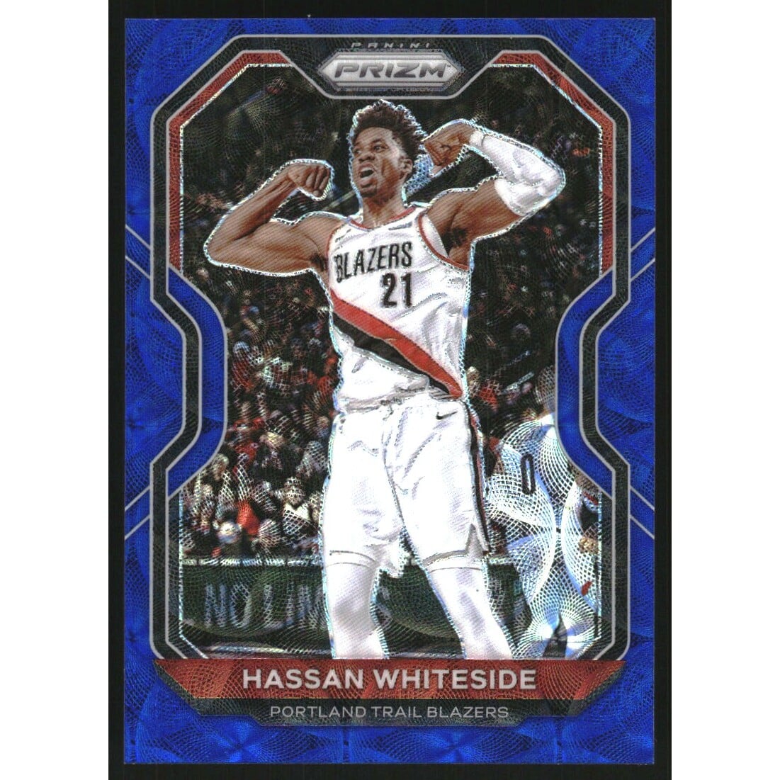 2020-21 Panini Prizm Prizms Choice Blue #158 Hassan Whiteside. rookie card picture