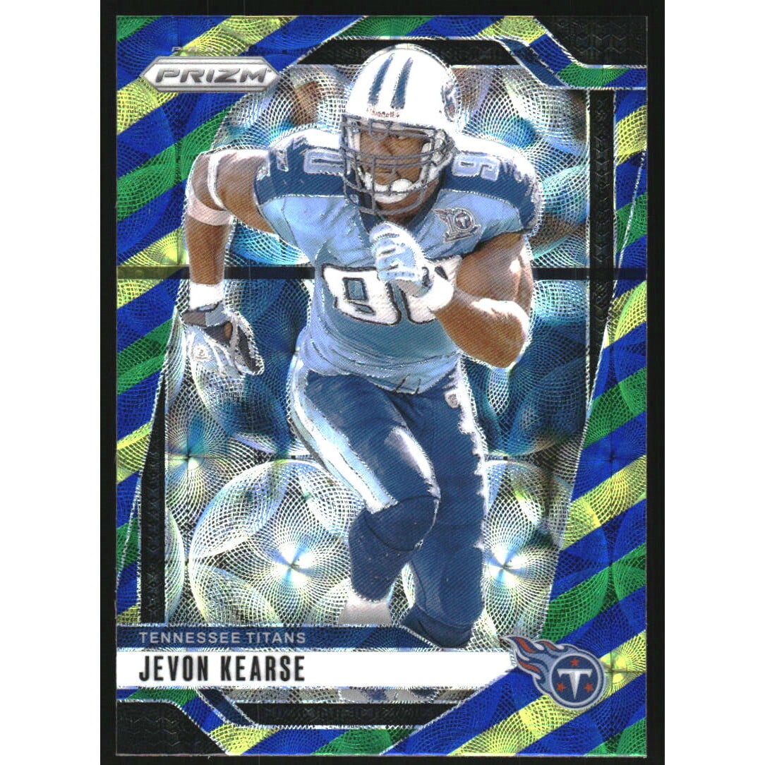 2024 Panini Prizm Prizms Choice Blue Yellow and Green #286 Jevon Kearse. rookie card picture