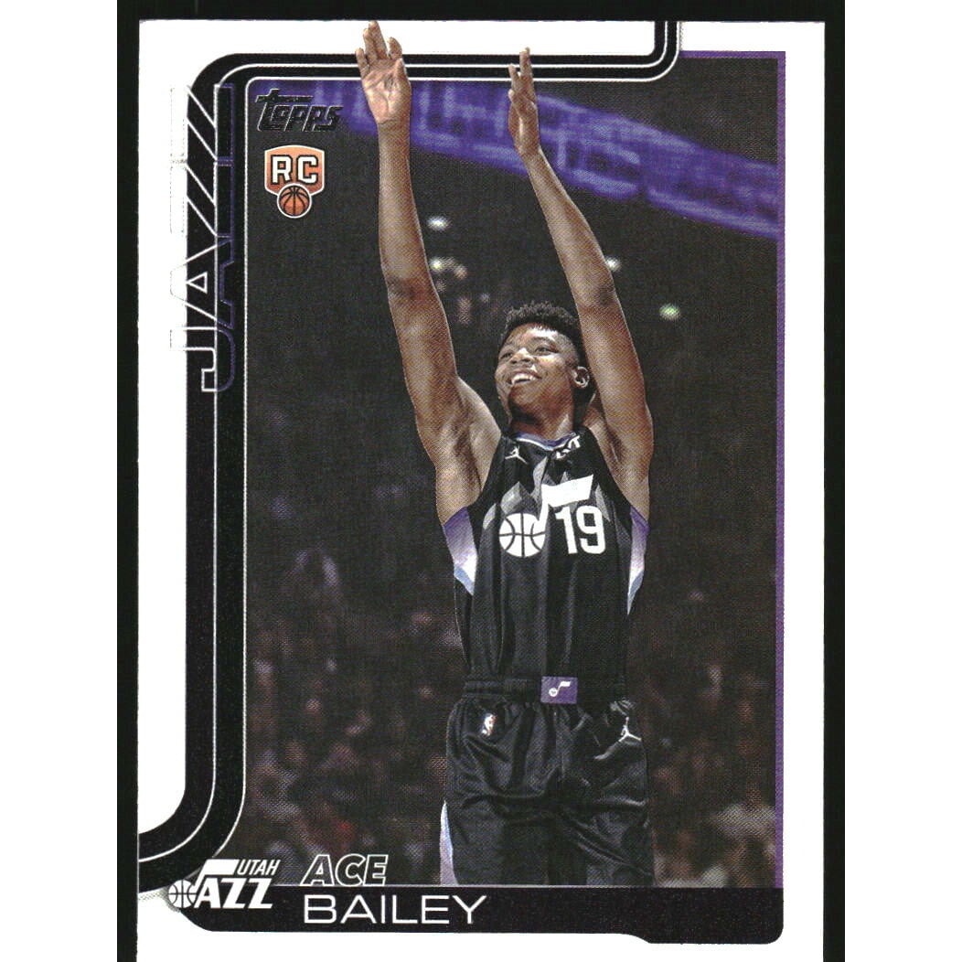 2025-26 Topps Rainbow Foilboard #205 Ace Bailey. rookie card picture