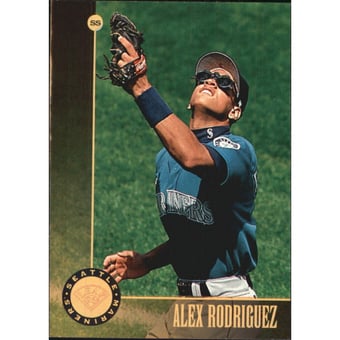 1996 Leaf Bronze Press Proofs #24 Alex Rodriguez