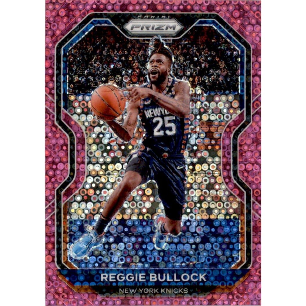 2020-21 Panini Prizm Prizms Fast Break Pink #90 Reggie Bullock. rookie card picture