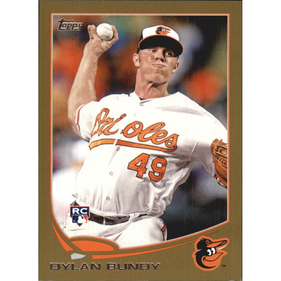 2013 Topps Mini Gold #78 Dylan Bundy. rookie card picture