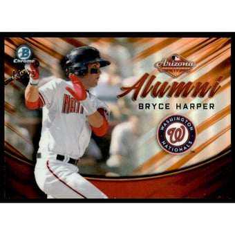 2019 Bowman Chrome AFL Alumni Orange Refractors #AFLABH Bryce Harper