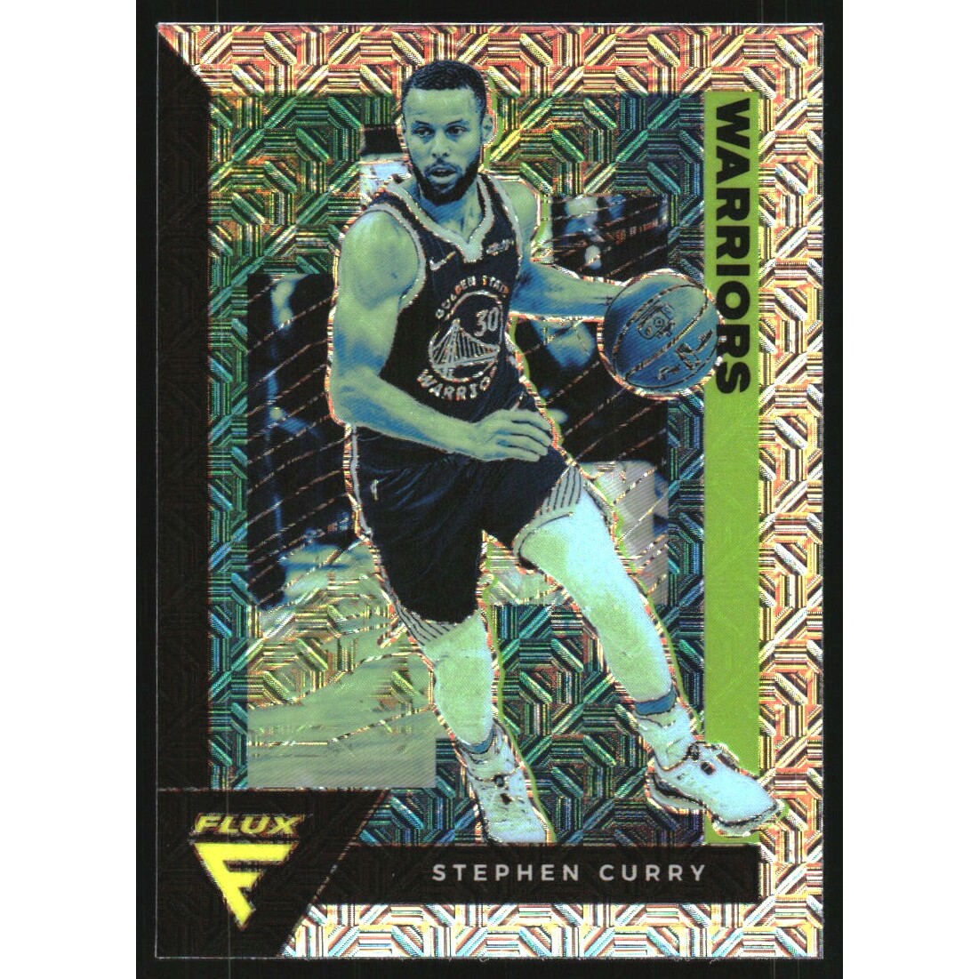 2020-21 Panini Flux Silver Mojo #55 Stephen Curry 2020-21 Panini Flux Silver Mojo #55 Stephen Curry