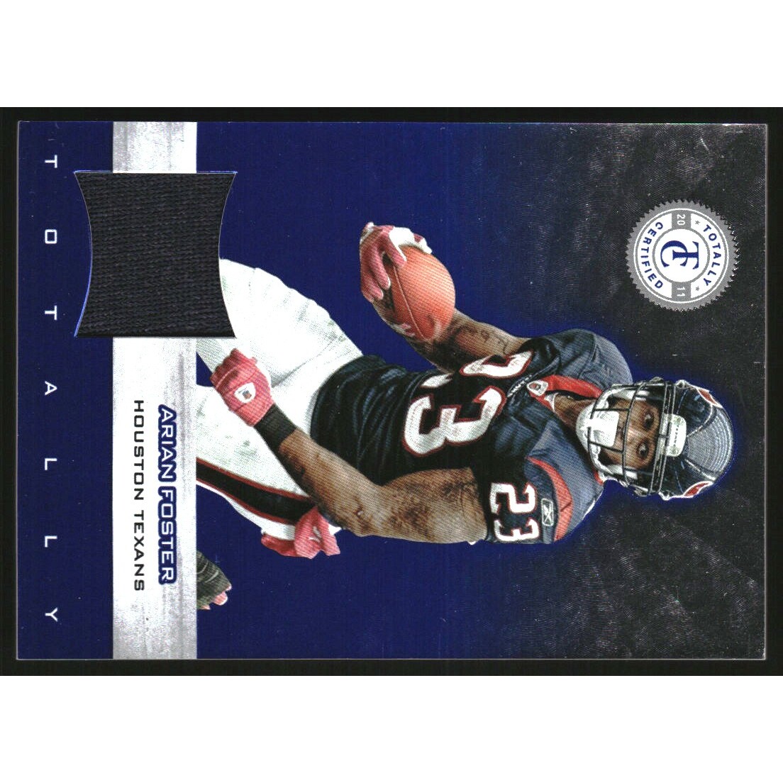 2011 Totally Certified Blue Materials #28 Arian Foster/49 2011 Totally Certified Blue Materials #28 Arian Foster/49