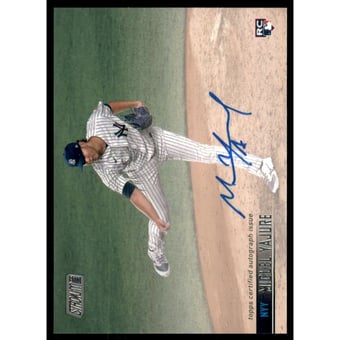 2021 Stadium Club Autographs #SCBAMYA Miguel Yajure