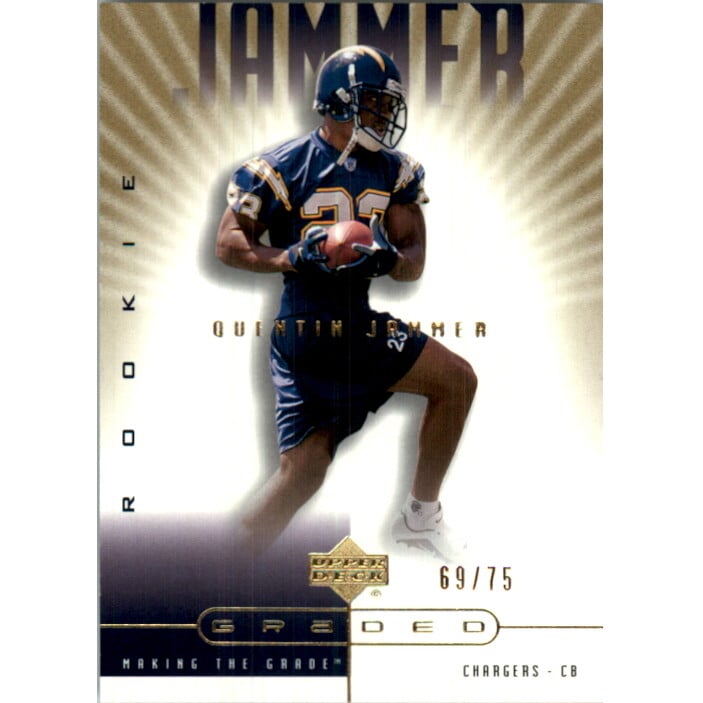 2002 UD Graded Gold #116 Quentin Jammer A