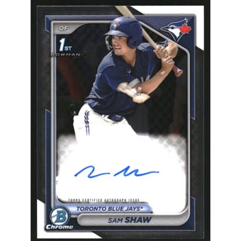 2024 Bowman Chrome Prospect Autographs #CPASS Sam Shaw