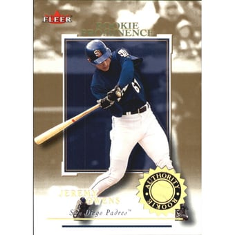 2001 Fleer Authority Prominence 125/75 #116 Jeremy Owens
