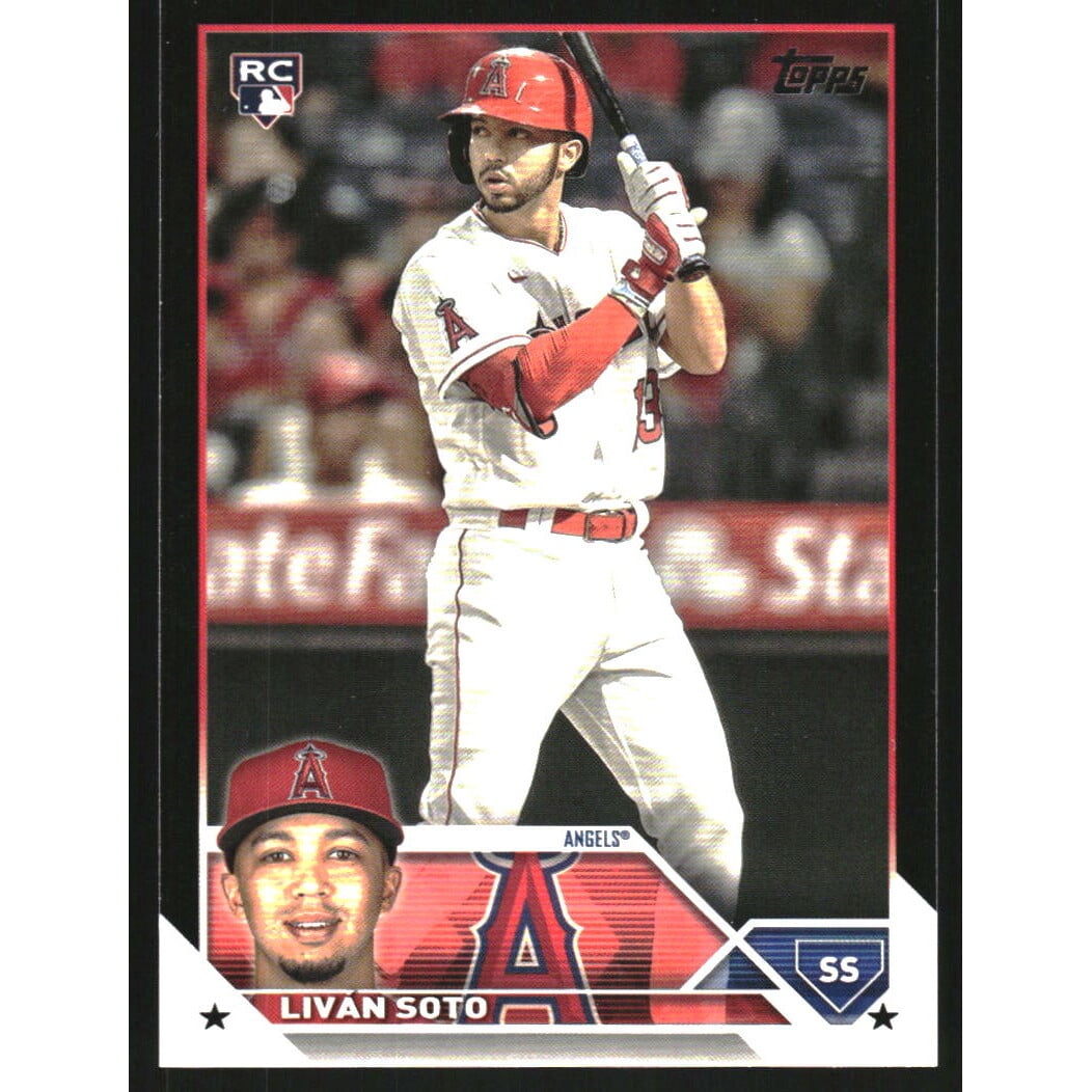 2023 Topps Black #371 Livan Soto. rookie card picture