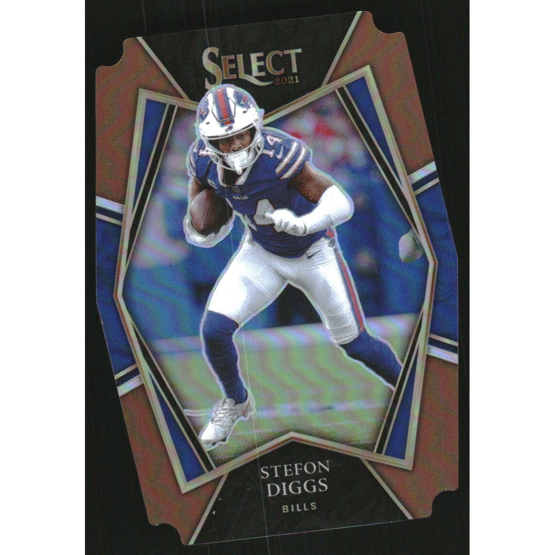 2021 Select Prizm Copper Die Cut #106 Stefon Diggs 2021 Select Prizm Copper Die Cut #106 Stefon Diggs