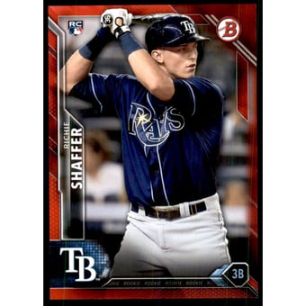 2016 Bowman Red #133 Richie Shaffer