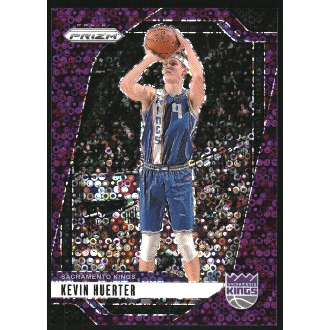 2024-25 Panini Prizm Prizms Fast Break Purple #165 Kevin Huerter. rookie card picture
