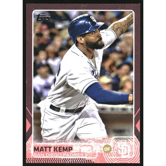 2015 Topps Update Pink #US325 Matt Kemp