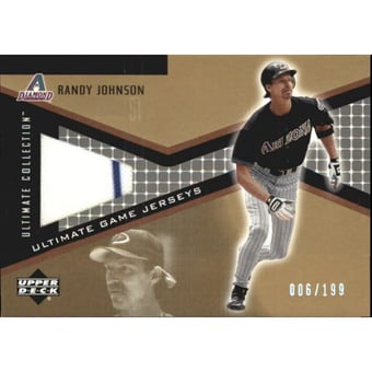 2002 Ultimate Collection Game Jersey Tier 4 #RJ Randy Johnson