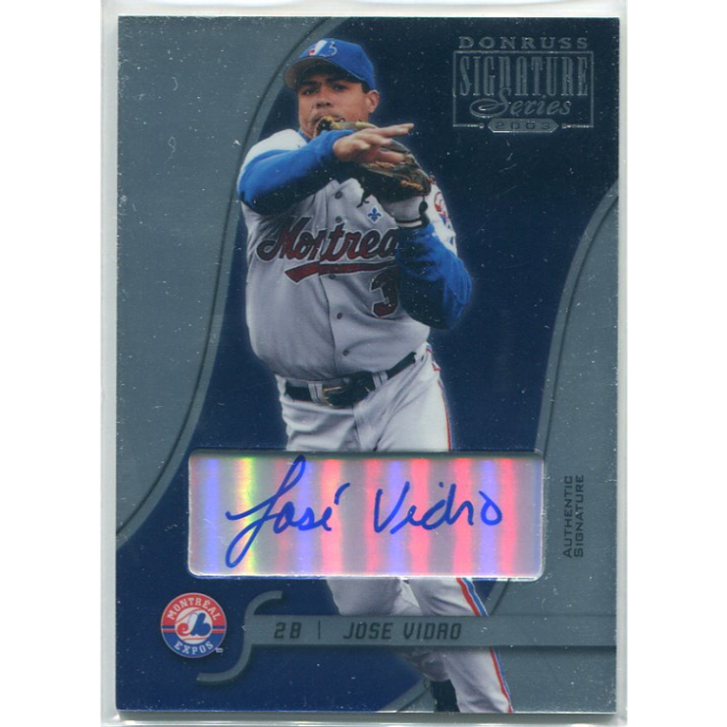 2003 Donruss Signature Autographs #53 Jose Vidro