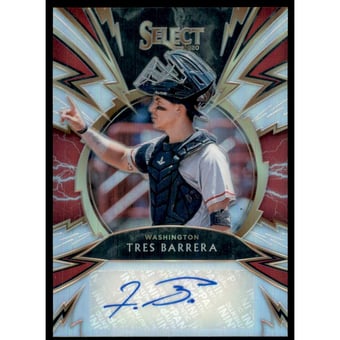 2020 Select Sparks Signatures Prizms Holo #21 Tres Barrera