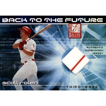 2002 Donruss Elite Back to the Future Threads #1 Scott Rolen Jsy/Marlon Byrd Jsy