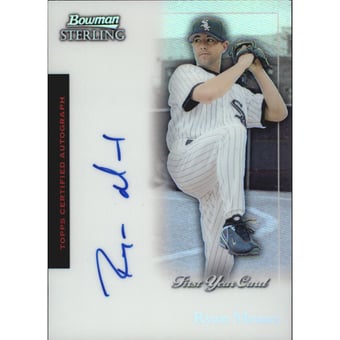 2004 Bowman Sterling Refractors #RM Ryan Meaux FY AU