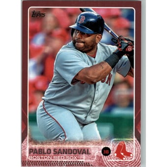 2015 Topps Pink #650 Pablo Sandoval