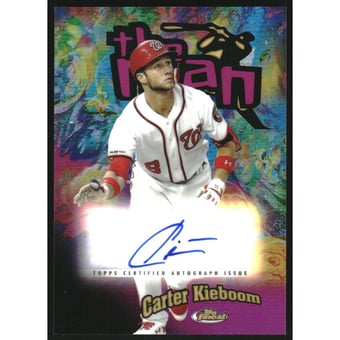2020 Finest The Man Autographs #FTMACK Carter Kieboom/99