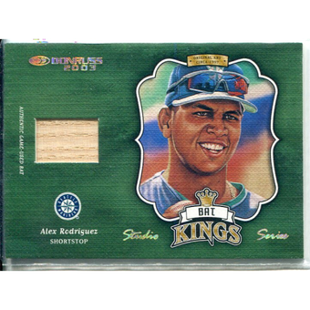 2003 Donruss Bat Kings Studio Series #14 Alex Rodriguez 97 DK