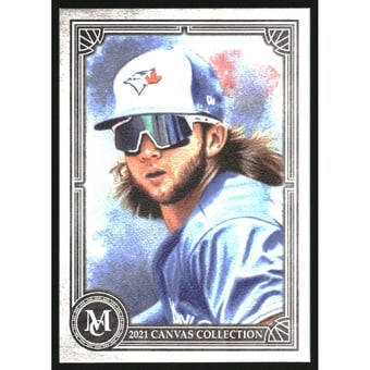 2021 Topps Museum Collection Canvas Collection Reprints #CCR37 Bo Bichette