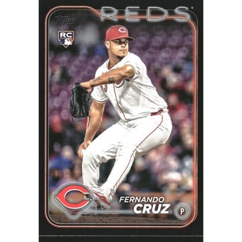 2024 Topps Update Black #US308 Fernando Cruz