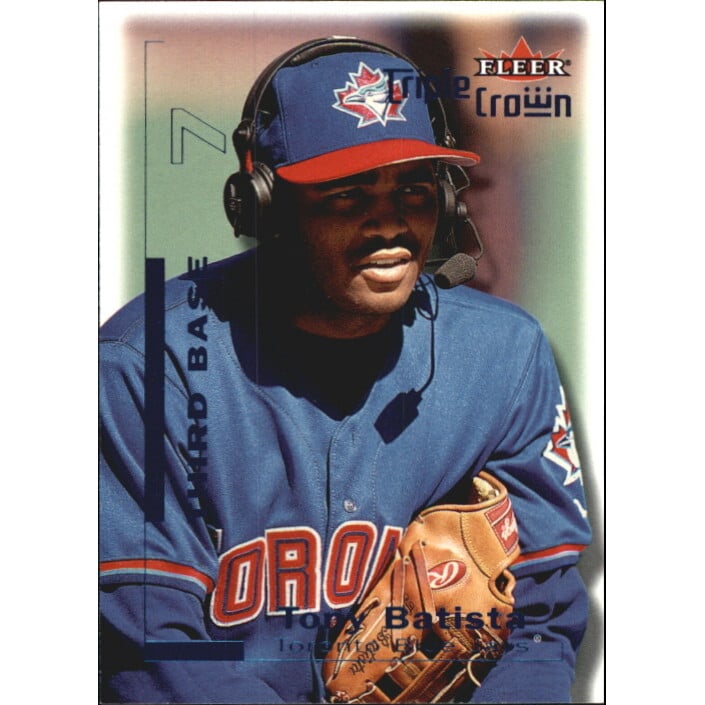 2001 Fleer Triple Crown Blue #23 Tony Batista/41. rookie card picture