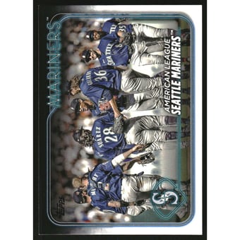 2024 Topps Golden Mirror Image Variations #241 Seattle Mariners TC