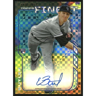 2014 Finest Rookie Autographs X-Fractors #RAEB Eddie Butler