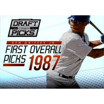 2013 Panini Prizm Perennial Draft Picks First Overall Picks Green Prizms #6 Ken Griffey Jr.