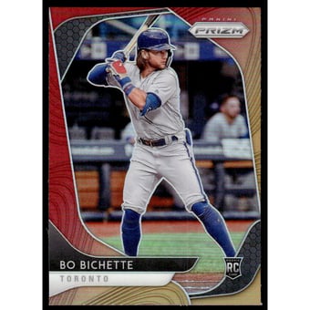 2020 Panini Prizm Prizms Red Orange #71 Bo Bichette