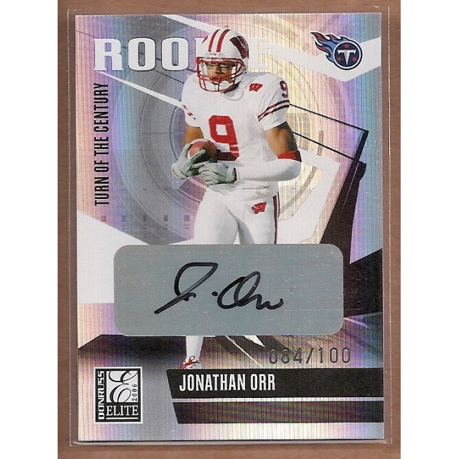 2006 Donruss Elite Turn of the Century Autographs #172 Jonathan Orr. rookie card picture