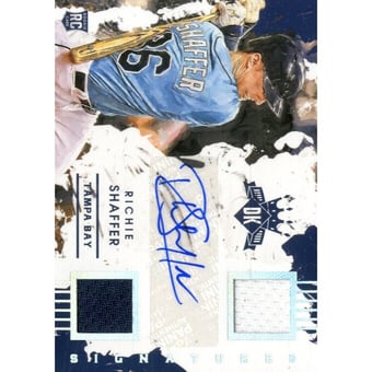 2016 Diamond Kings Rookie Material Signatures Silver #RSRS Richie Shaffer/299