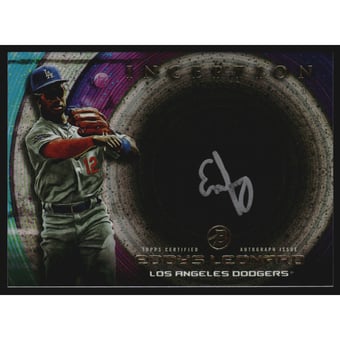 2022 Bowman Inception Silver Signings #ISSEL Eddys Leonard