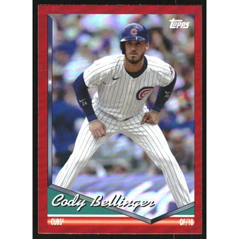 2024 Topps Archives Red Hot Foilboard #299 Cody Bellinger