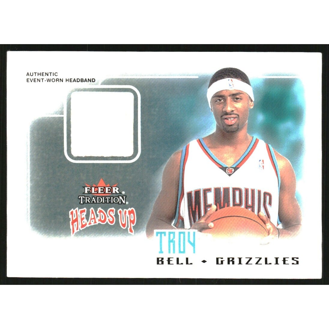 2003-04 Fleer Tradition Heads Up Game Used #HUTB Troy Bell. rookie card picture