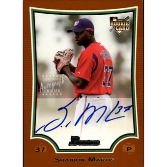 2009 Bowman Orange #230 Shairon Martis AU