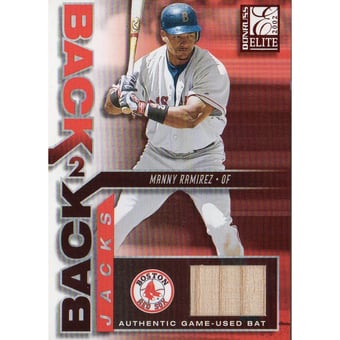 2002 Donruss Elite Back 2 Back Jacks #10 Manny Ramirez/Trot Nixon