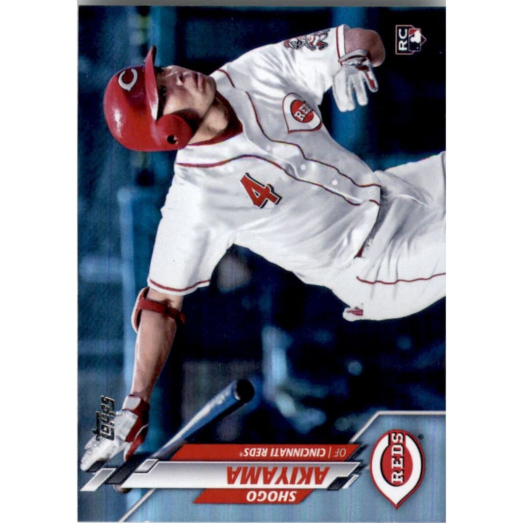 2020 Topps Rainbow Foil #376 Shogo Akiyama. rookie card picture