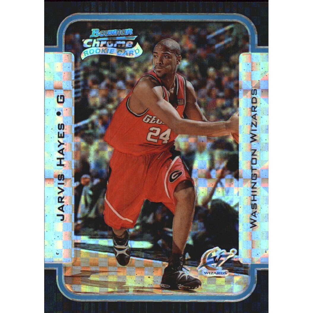 2003-04 Bowman Chrome X-fractors #134 Jarvis Hayes. rookie card picture