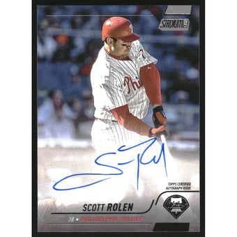 2022 Stadium Club Autographs #SCBASR Scott Rolen