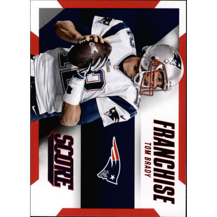2015 Score Franchise Red #1 Tom Brady 2015 Score Franchise Red #1 Tom Brady