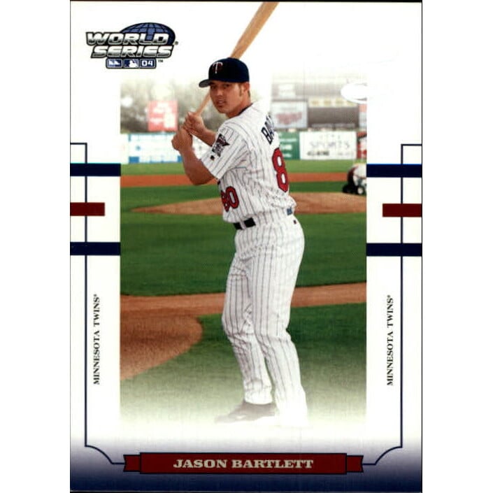 2004 Donruss World Series HoloFoil 50 #177 Jason Bartlett. rookie card picture